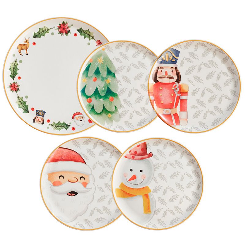 4-1052321-Set-X5-Platos-Ceramica-Navidad-Corona