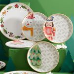 4-1052321-Set-X5-Platos-Ceramica-Navidad-Corona-3