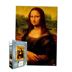 Rompecabezas X 1000 Pzas Obras De Arte Monalisa