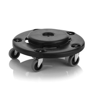 Plataforma Movil Para Contenedores Negro