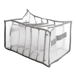Organizador Para Ropa Textil Gris