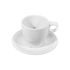 Set De Plato Y Pocillo De Melamina