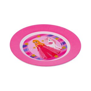 Plato Pando Redondo De Melamina Princesa