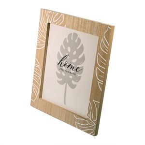 Portaretrato Grande Beige-Blanco