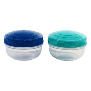 Set X 2 Recipientes Redondos To Go 210Ml Surtido