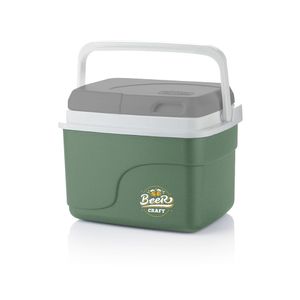 Nevera Personal Insulada 4.5L Verde Oscuro