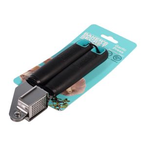 Prensa Ajo Acero Inoxidable Bs 19 Cm Negro