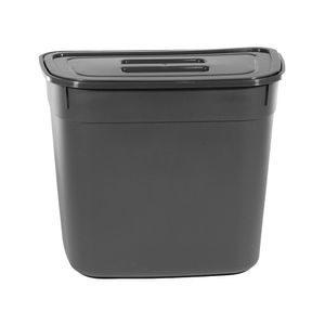 Cesta Colgante Con Tapa Gris